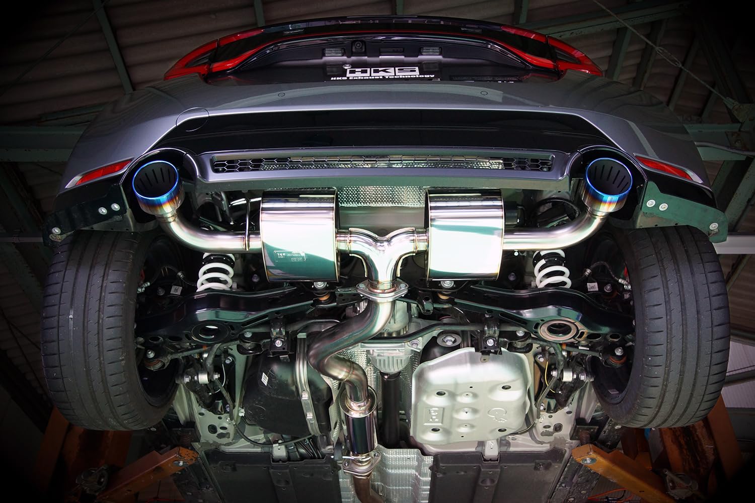 Amazon | HKS 自動車用スポーツマフラー スーパーターボマフラー